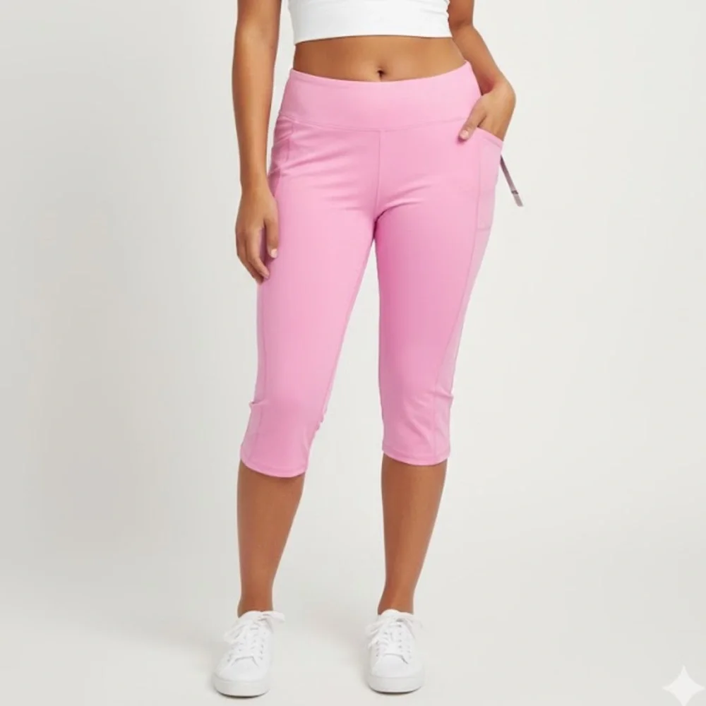 NWT Ideology pink capris‎ shorts size 3X